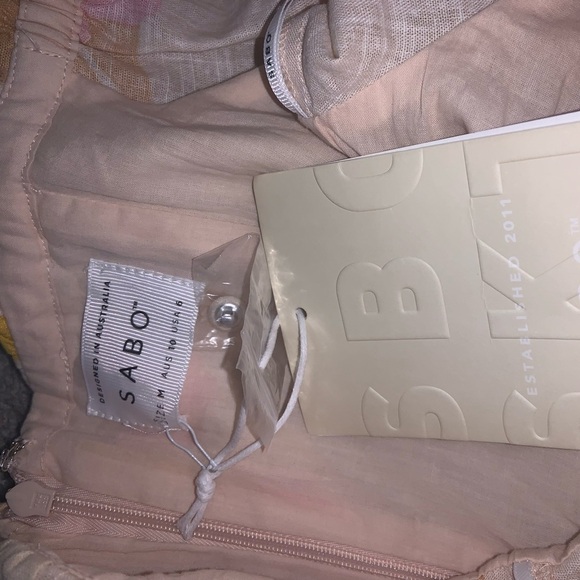 NWT Sabo Suza Off Shoulder Dress size  6 - Picture 13 of 13